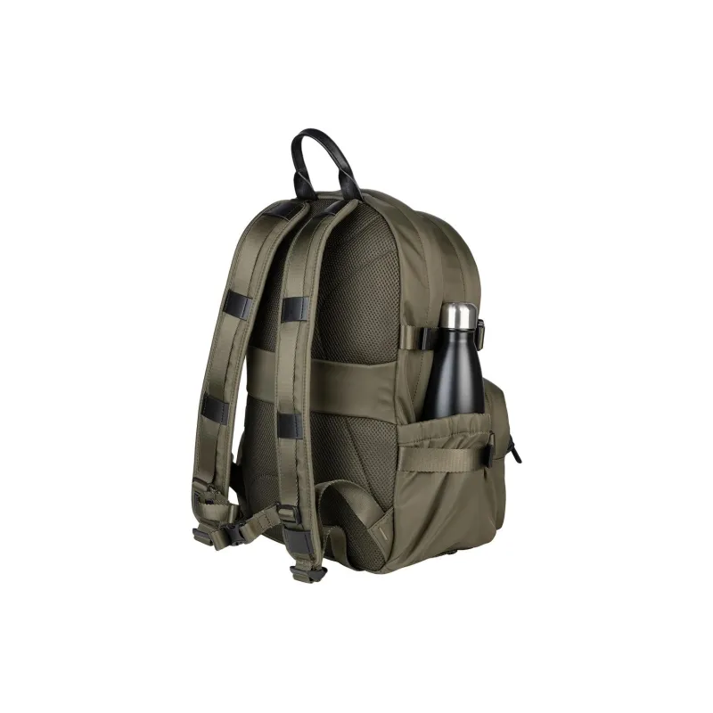TUCANO Recycled Nylon DESERT PREMIUM Backpack Regular Unisex Army Green-2