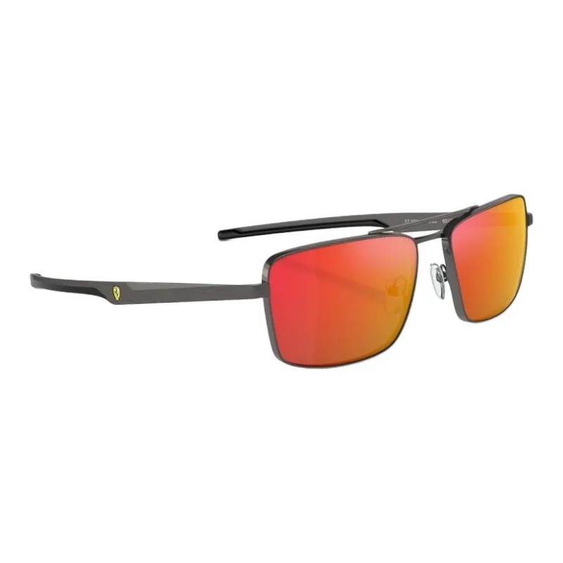 Ferrari Metal Aviator Sunglasses Unisex Black-3