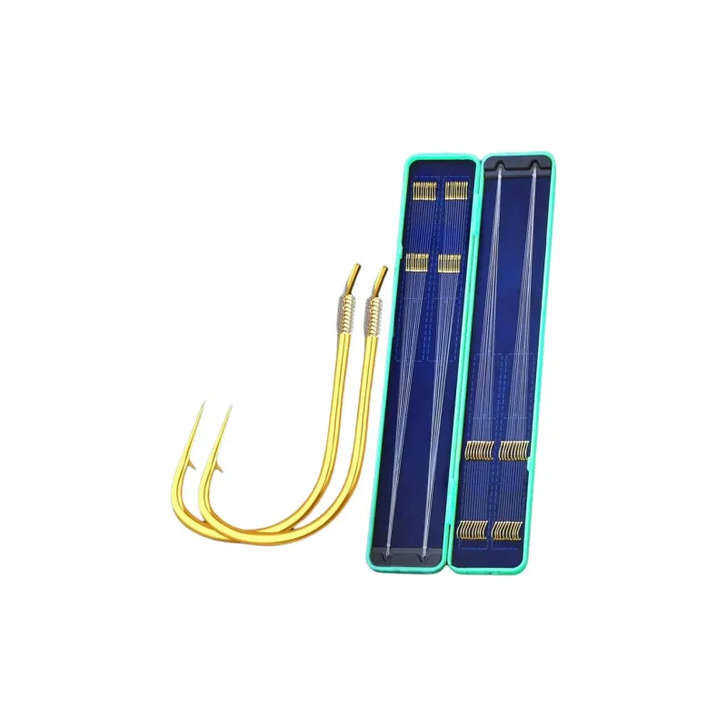 Floating On The Clouds Fish Hook Titanium Manganese Alloy Long Shank Hook-4