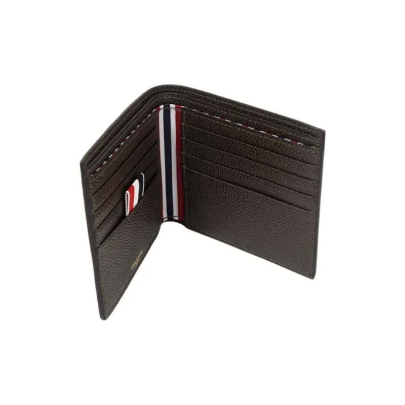 THOM BROWNE Pebble Textured Bifold Wallet-4