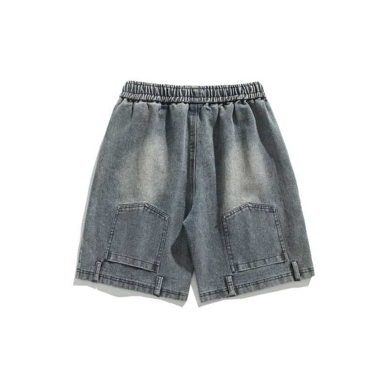 FREO3N Denim Shorts Unisex-1
