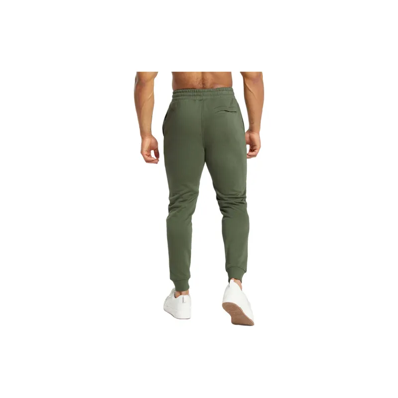 GYMSHARK CREST JOGGERS Knitted Sports Pants Men's Olive Green-1