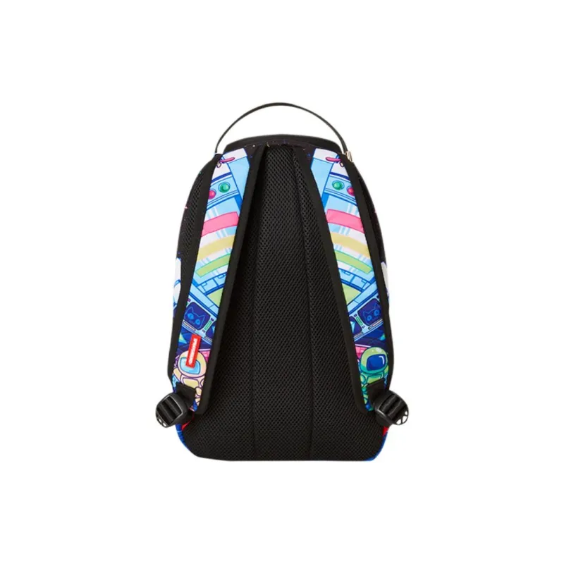 SPRAYGROUND Oxford Backpack Mini Unisex Blue Black-4