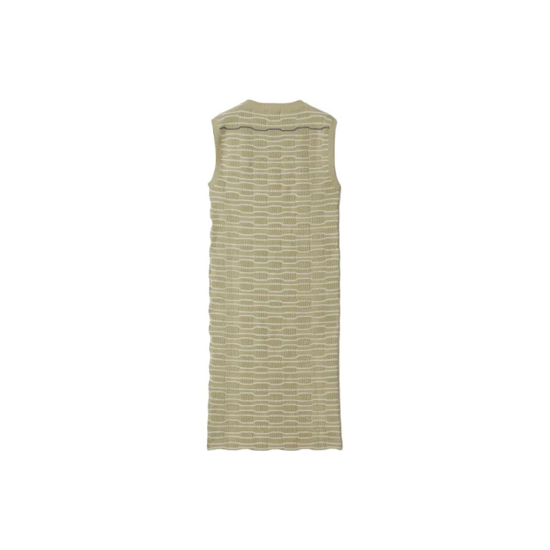 Burberry Embroidered logo Ribbed Mini dress-1