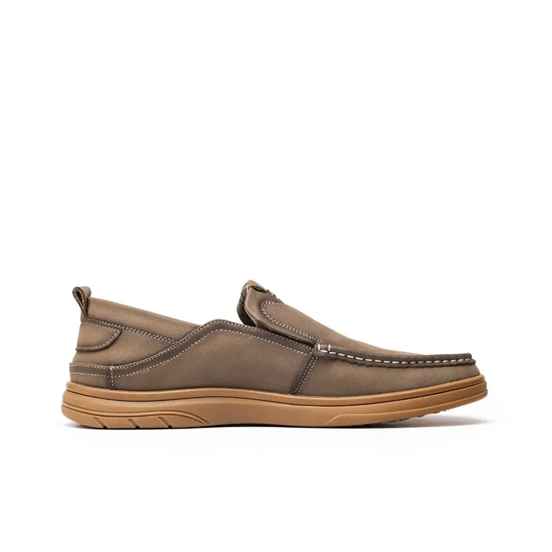JOSINY Loafers Men Khaki-2