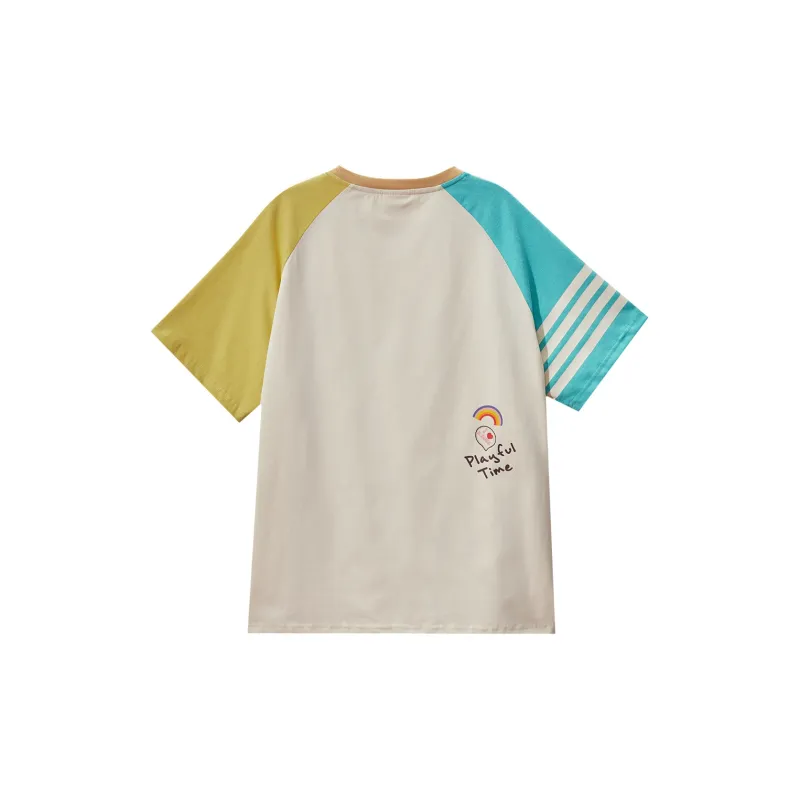 B.Duck T Shirt Women's Beige Yellow-1