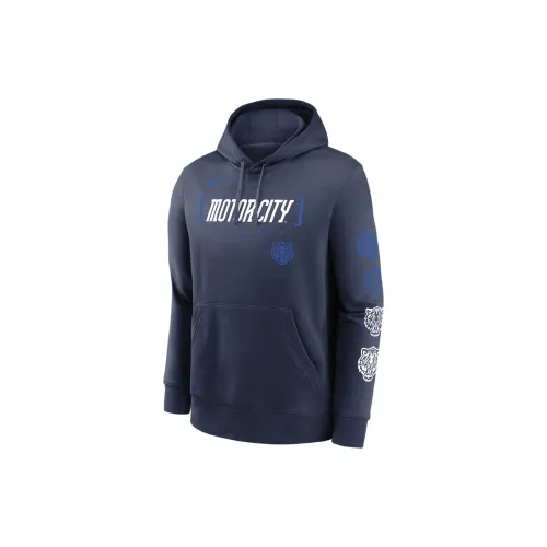 Nike X MLB Co-brand Sweatshirts Men Marine Blue