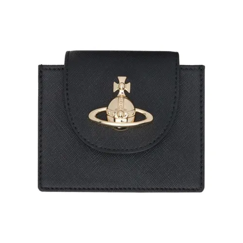 Vivienne Westwood Synthetic Leather Card Holder Men's Black