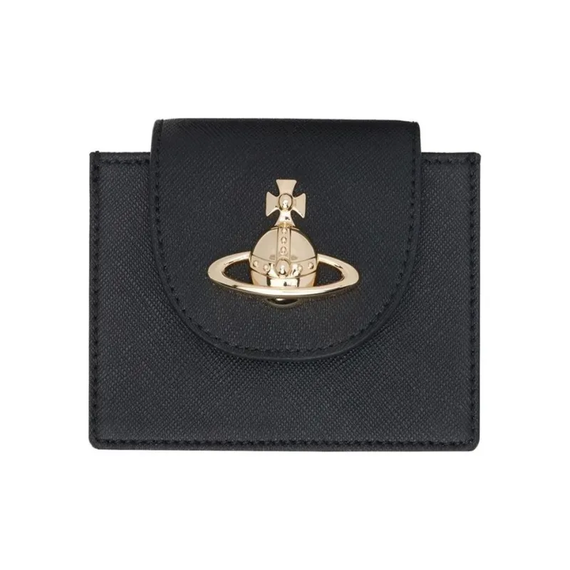 Vivienne Westwood Synthetic Leather Card Holder Men's Black-0