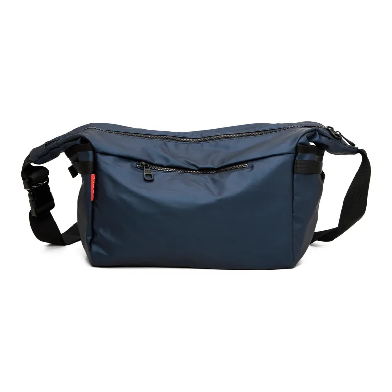 TAKI Synthetic Leather Crossbody Bag Shoulder Bag Regular Unisex Black/Gray/Blue/Green-10