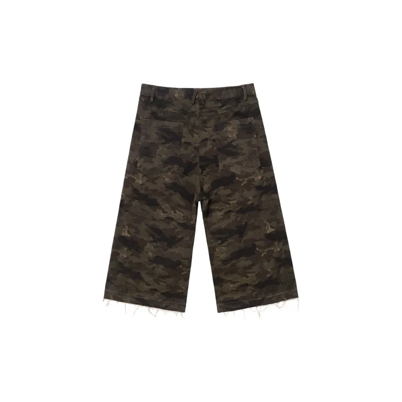 SIMPLE PROJECT Casual Pants Unisex Camouflage-1