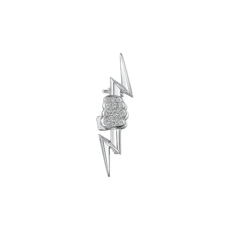 MYSH 925 Sterling Silver Men's Brooch Men's-0