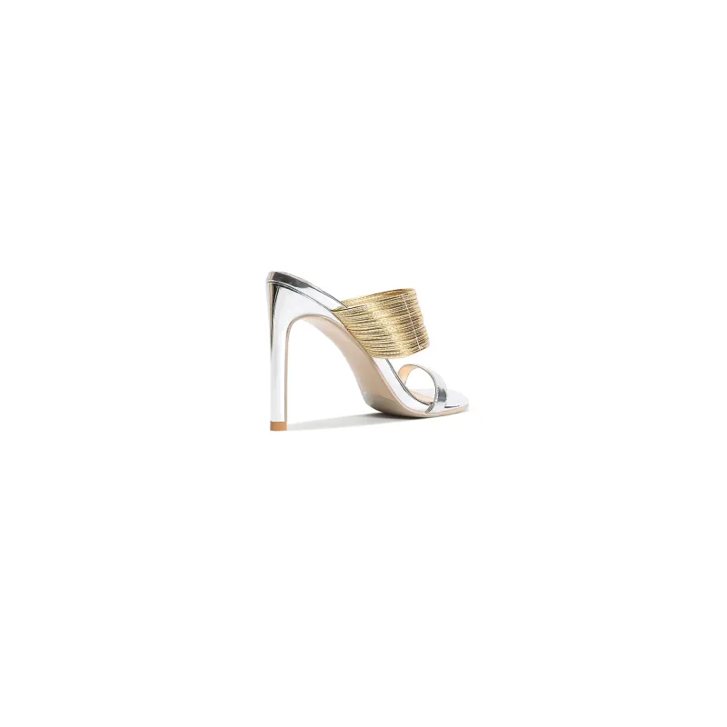 CASNSKU Slide Slippers Women's Gold-18