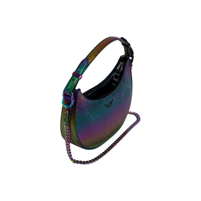 Zadig&Voltaire Moonrock Metallic Finish Tote Bag-4