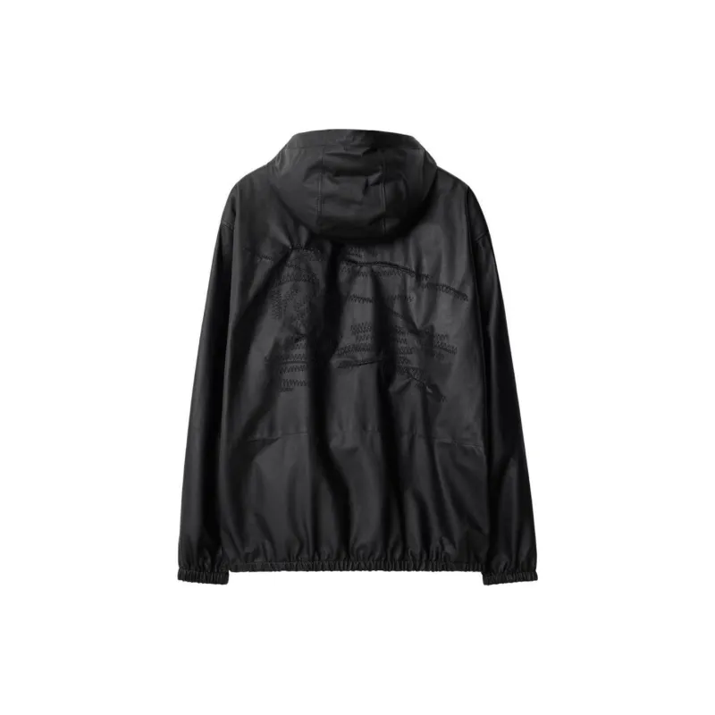 Burberry Hooded Leather Jacket-1
