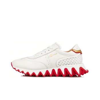 CL LUBOTING Shark Low Top Casual Shoes Men's White