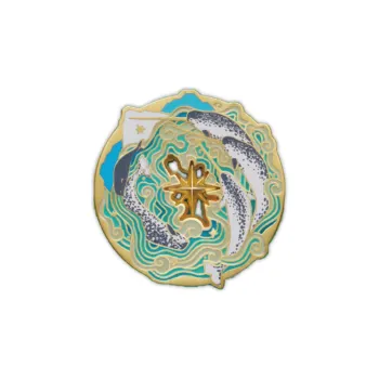 Daparo Yeung Enamel Brooches Unisex