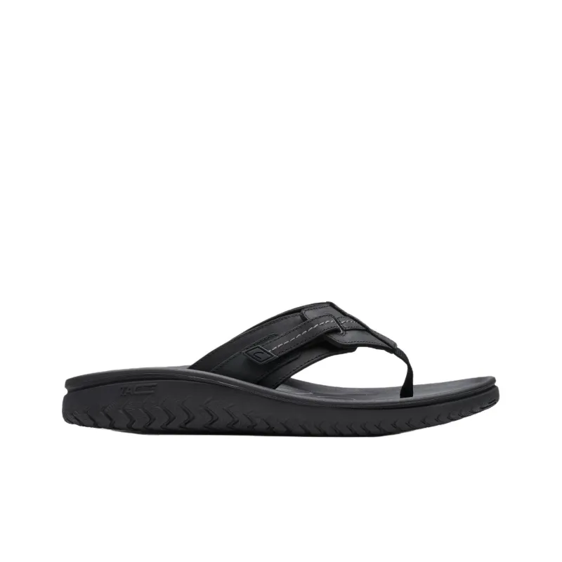 Clarks EVA Flip Flops Men's Black-1