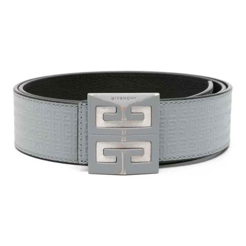 Givenchy 4G-embossed Leather Belt-0