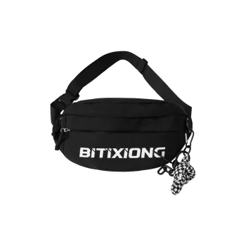 Alcohol Dragon Nylon Shoulder Bags Fanny Pack Sling Bags Regular Unisex Multicolor