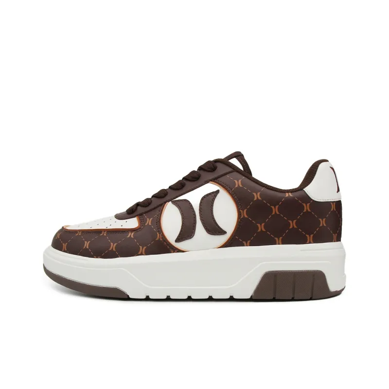Hurley Moon Shoes Anti-Slip And Wear-Resistant Breathable Low-Top Skateboard Shoes Unisex-5