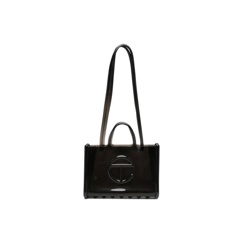 Converse Melissa Collaboration PVC Handbag Large Size Unisex Black-0