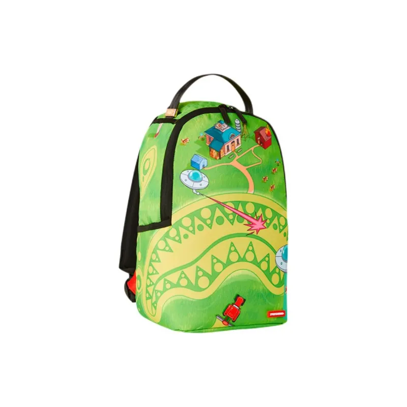 SPRAYGROUND Oxford Backpack Mini Unisex Green-1