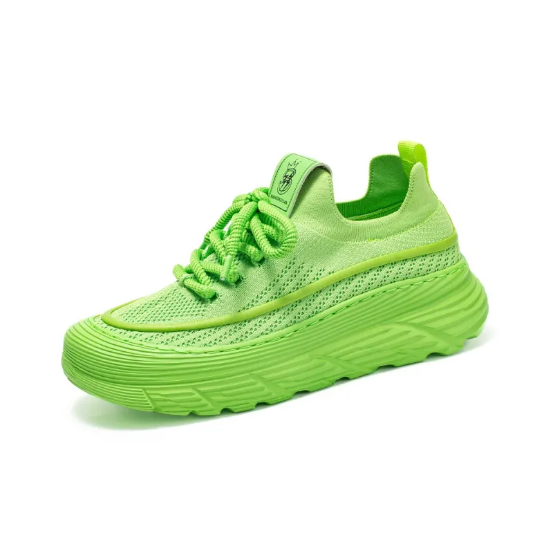 Skate Park Height Increasing Wear-Resistant Low-Top Running Shoes Men's-23