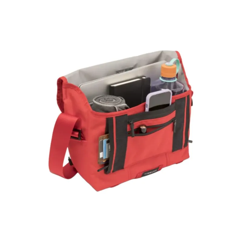 Timbuk2 Recycled Fabric Messenger Bag Shoulder Bag Crossbody Bag Small Size Unisex Fire Red-3