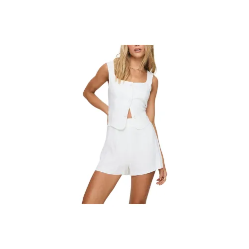 PRINCESS POLLY Casual Suits Women's White