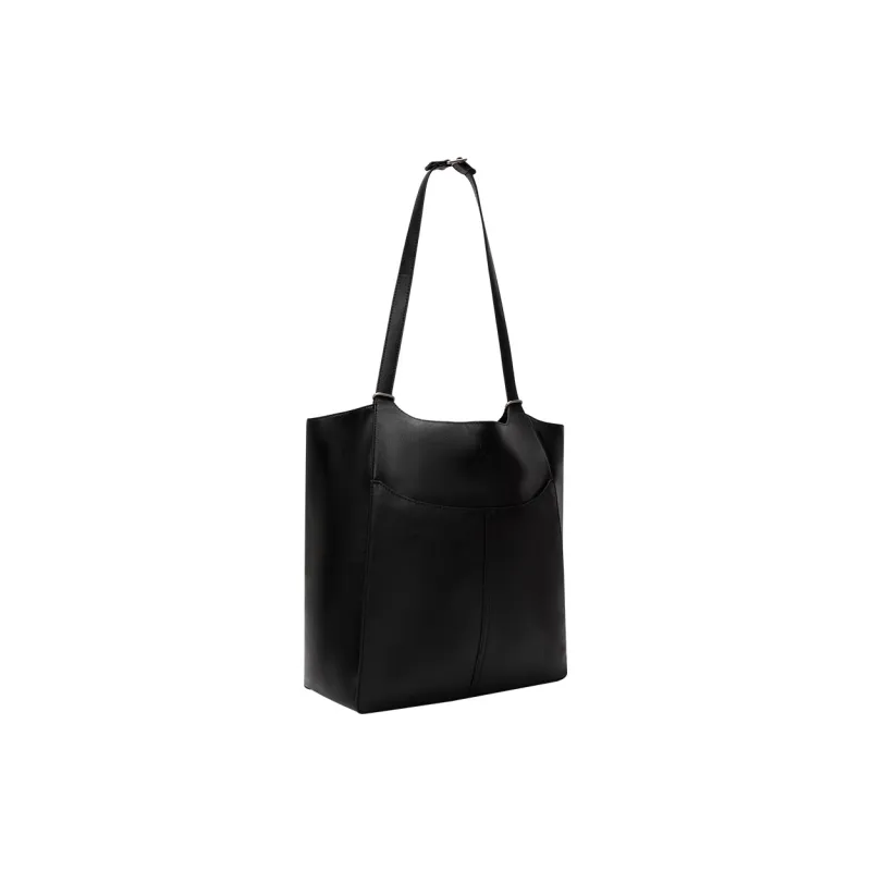 CALVIN KLEIN Synthetic Material Shoulder Bag Tubas Women's Space Black-2