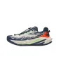 Blue/Mud Gray/Fluorescent Persimmon Red-1