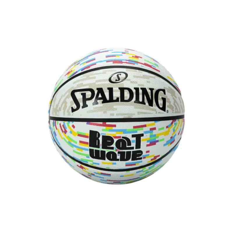 SPALDING Rubber Basketball Multicolor Size 7 Training-0