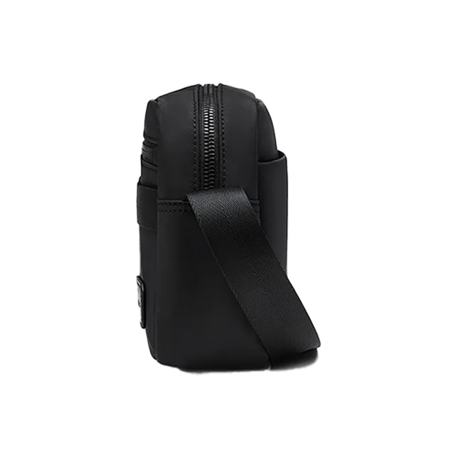 PIERRE CARDIN Fabric Crossbody Bag Regular Men's Black-2