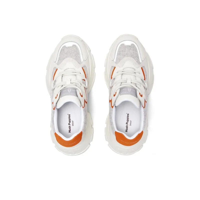 Hush Puppies Height Increasing Breathable Low-Top Chunky Sneakers Women's-3