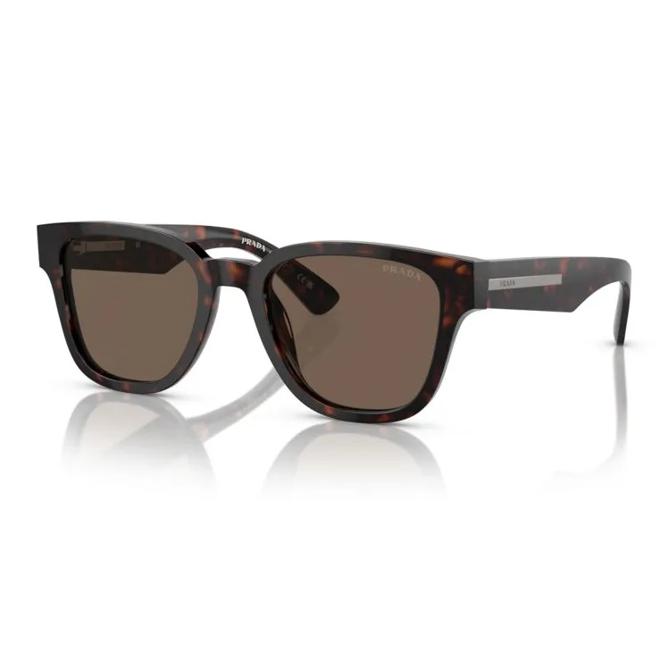 PRADA Tortoiseshell effect D frame Sunglasses-0