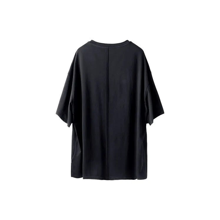 HUANXIANGZHE T Shirts Unisex Black-1
