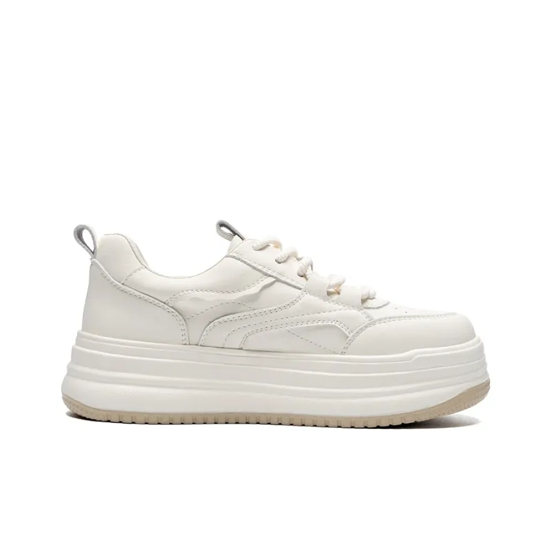 ZHR Small White Shoes Lightweight And Breathable Low-Top Skateboard Shoes Women's-1