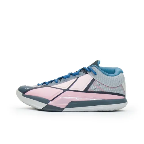 Serious Player Only Basketball Shoes Men Mid-Top Pink/Gray/Blue