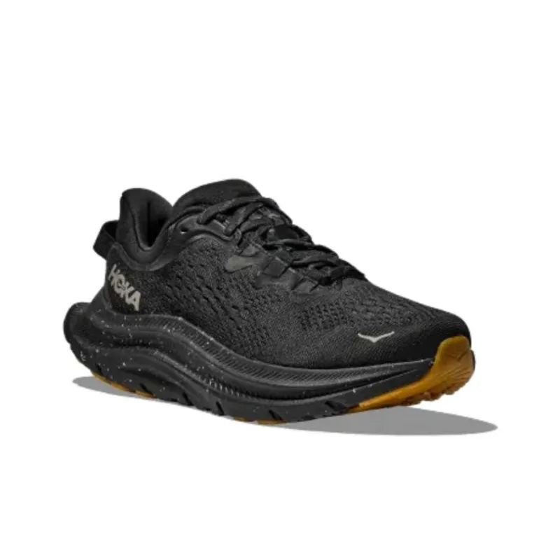 HOKA ONE ONE Cushioned Slip Resistant Low Top Casual Shoes Women's Black-3