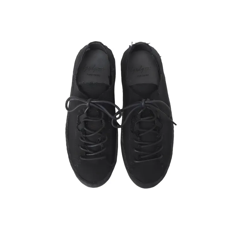 Yohji Yamamoto LOOKBOOK 4 Low-Top Canvas Shoes Men's Black-4