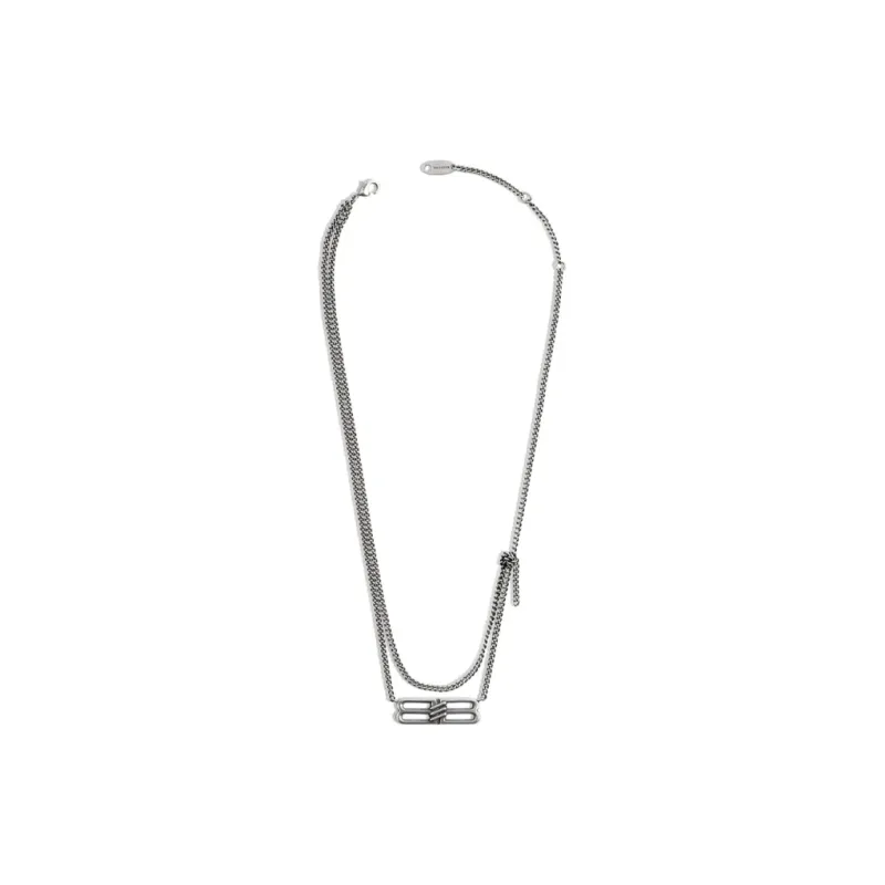 Balenciaga BB Icon Chain Necklace-2