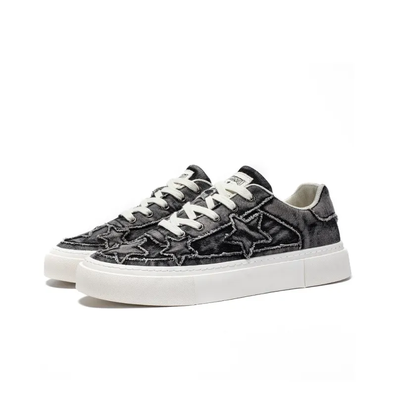 Skate Park Anti-Slip And Wear-Resistant Height Increasing Low-Top Skateboard Shoes Men's-14