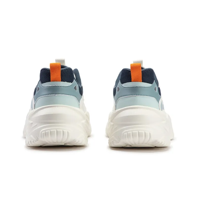 361° Ode MONO Yarn Edition Slip Resistant, Abrasion Resistant, Breathable Low Top Casual Shoes Men's Mist Blue-3