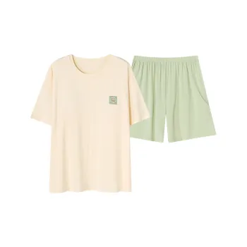 The Story Of The Flower Season Pajama Set Women's Ecru