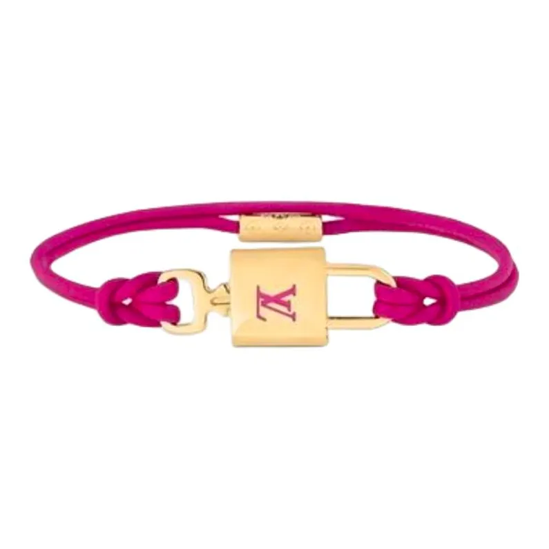 LOUIS VUITTON Calfskin, Metal Bracelets Men's Multicolor-0