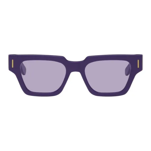 Retrosuperfuture Acetate Sheet Square Sunglasses Men's Purple
