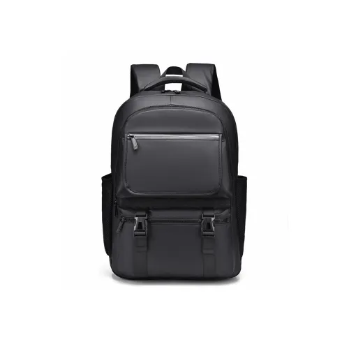 Venerable Brahma Durable Fabric Laptop Backpack Large Size Men's Black/Gray/Blue