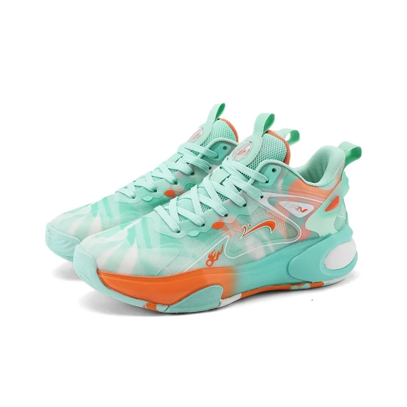 K-bird Grip Impact-Resistant Breathable Mid-Top Basketball Shoes Men's-21