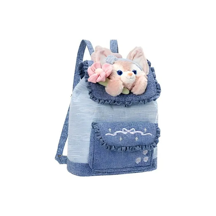 Disney Polyester Backpack Regular Women's Blue-1